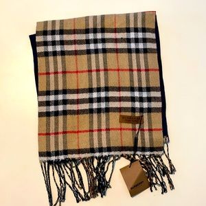 Designer style - Burberry print- scarf